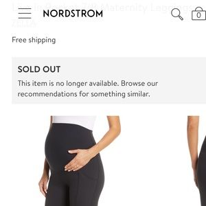 Zella Live in Pocket Maternity Leggings Nordstrom